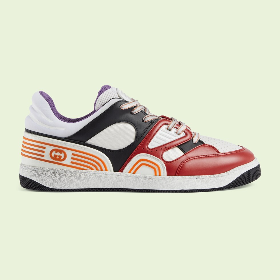 Men's Gucci Basket sneaker in multicolor Demetra GUCCI® US