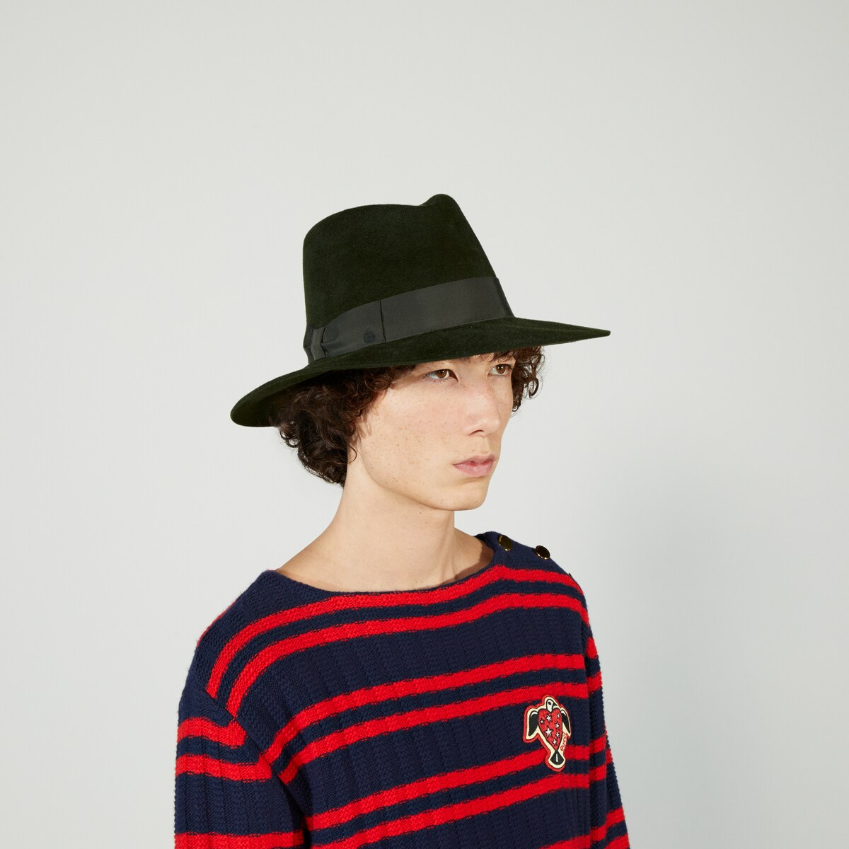 Gucci HA HA HA felt hat