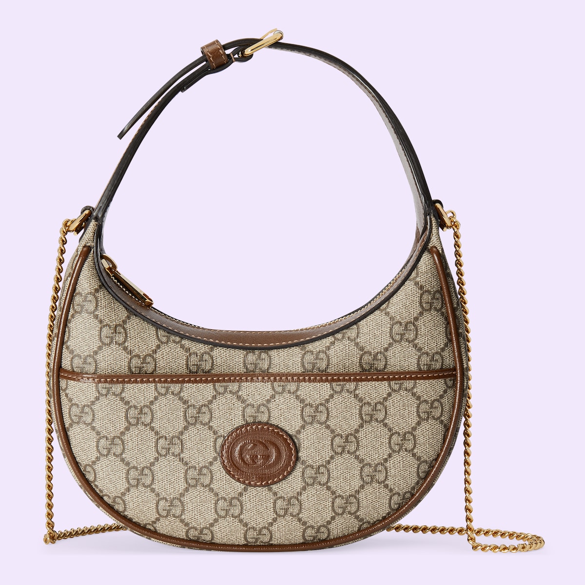 Mini Borsa Hobo A Mezzaluna Retrò Y2K – Pelle Vegana, Sottomanica, Tracolla Regolabile, Per Donna