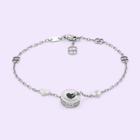 Icon 18k heart bracelet Detail 2