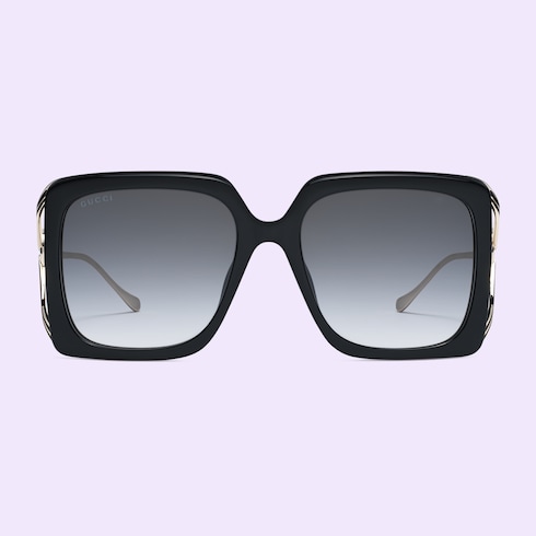 Oversized rectangular sunglasses Detail 2