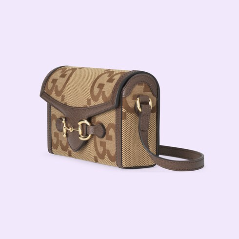 Gucci Horsebit 1955 jumbo GG mini bag Detail 4