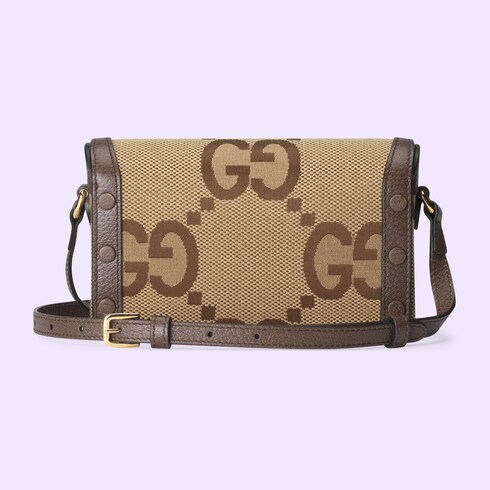 Gucci Horsebit 1955 jumbo GG mini bag Detail 10