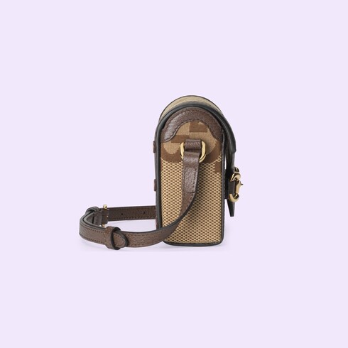 Gucci Horsebit 1955 jumbo GG mini bag Detail 13