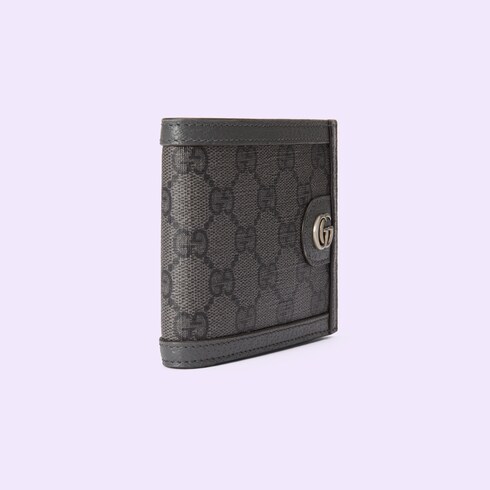 Ophidia coin wallet in Grey GG Canvas GUCCI SI