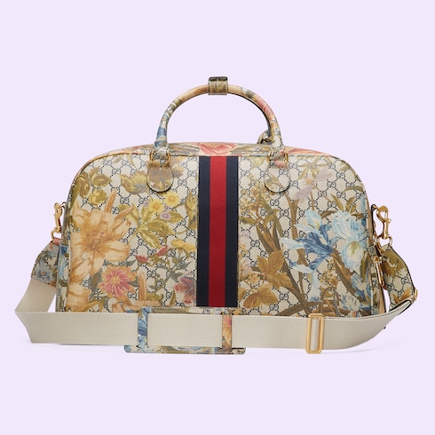 Gucci ophidia floral tote sale