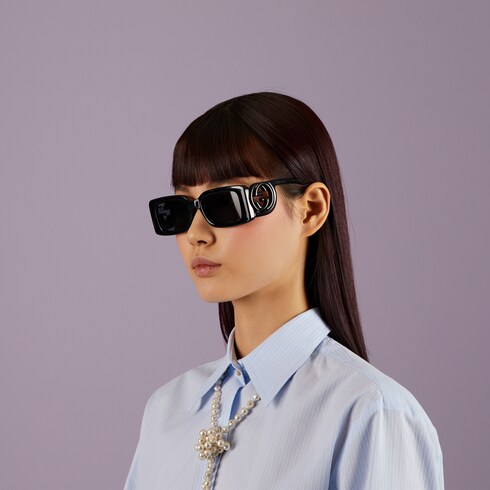 Rectangular frame sunglasses Detail 4