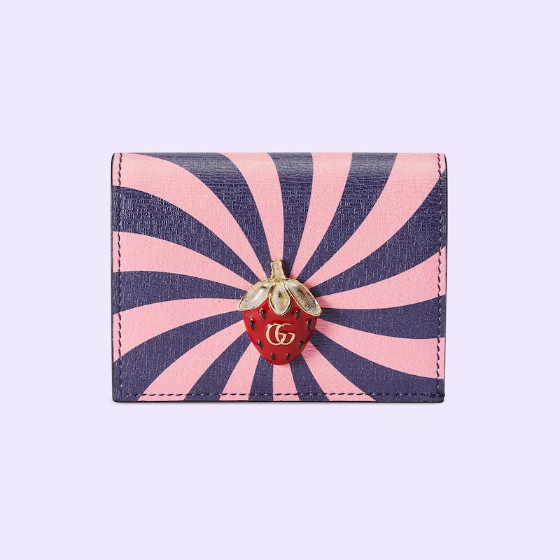 strawberry gucci wallet