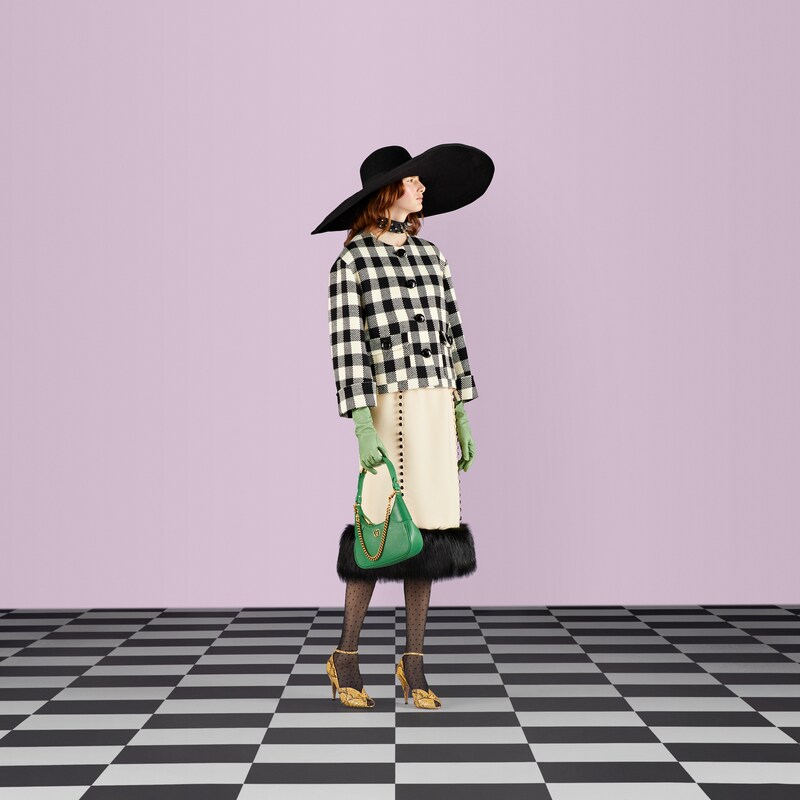 アフロディーテ スモール ショルダーバッググリーン レザー | GUCCI® JP アフロディーテ スモール ショルダーバッググリーン レザー | GUCCI® JP
