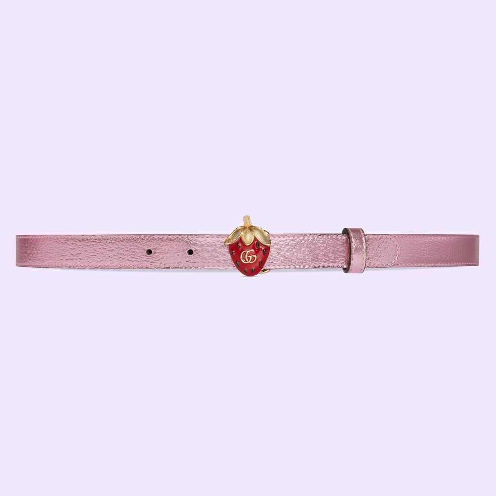 Gucci Pink Belts Women