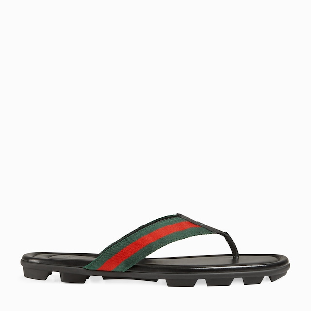 Men's thong sandal with Web