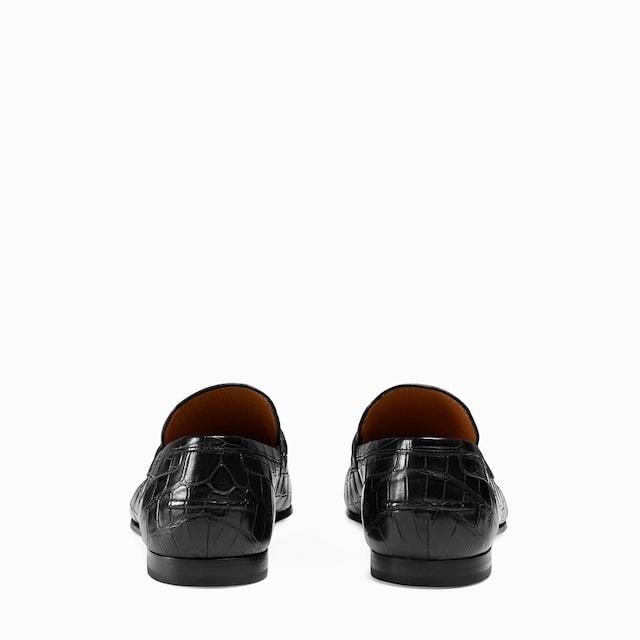 Men's Gucci Jordaan crocodile loafer