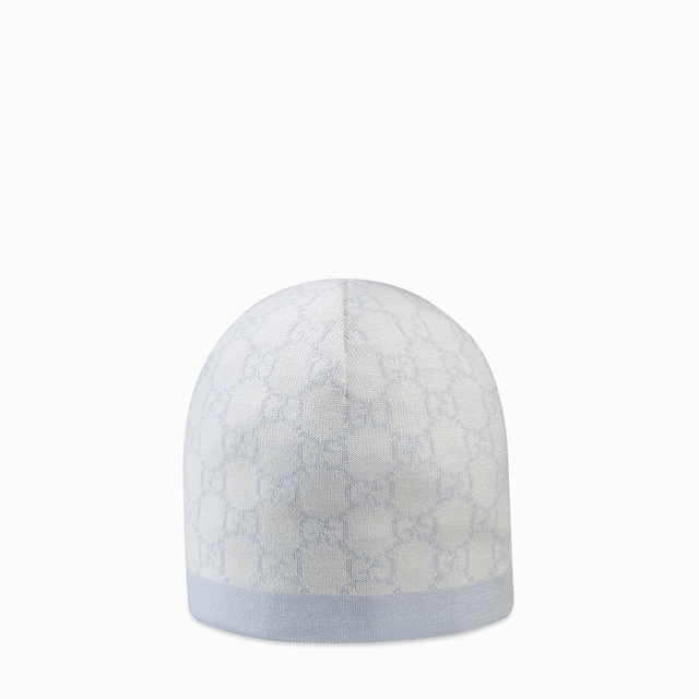 Baby GG pattern wool hat