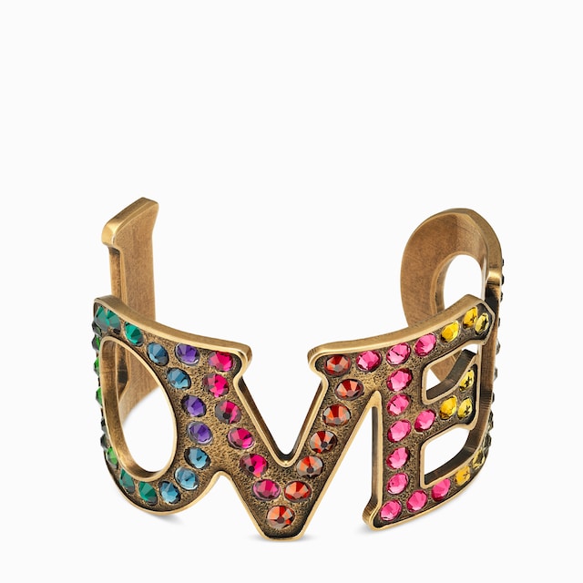 Loved Armspange mit Kristallen