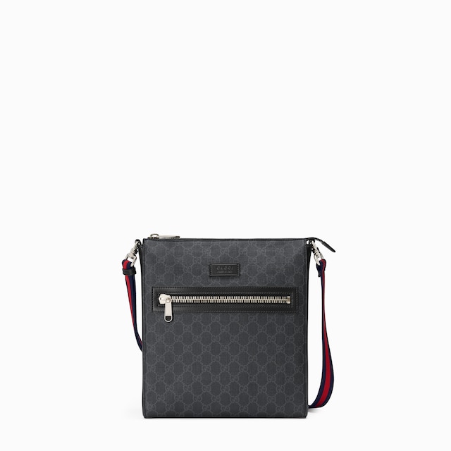 GG Black medium messenger bag