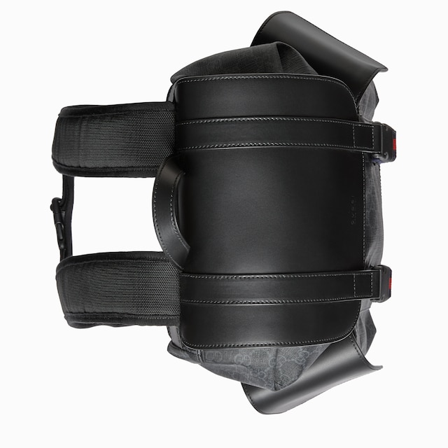 Mochila grande negra con GG