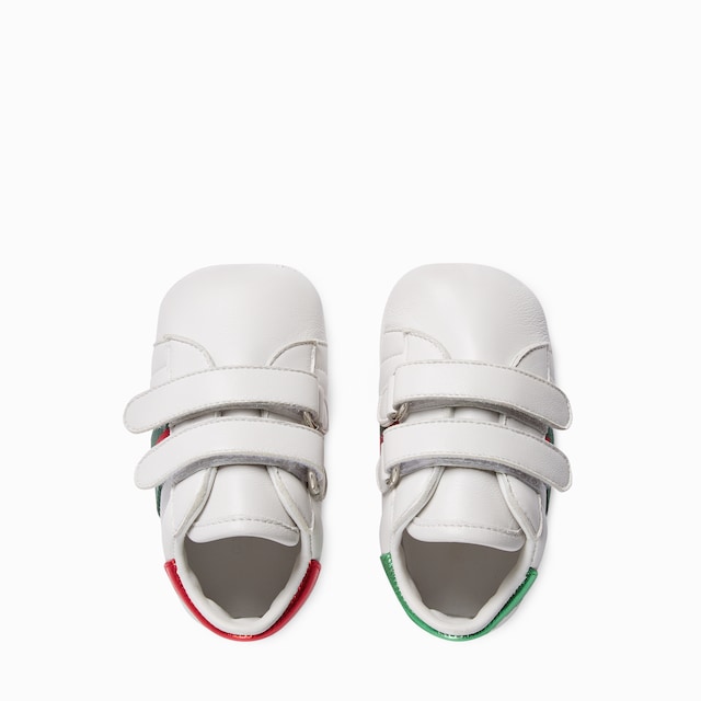 Baby Ace leather trainer
