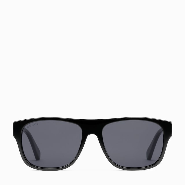 Rectangular frame sunglasses