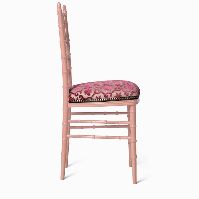 Chiavari chair with GG jacquard