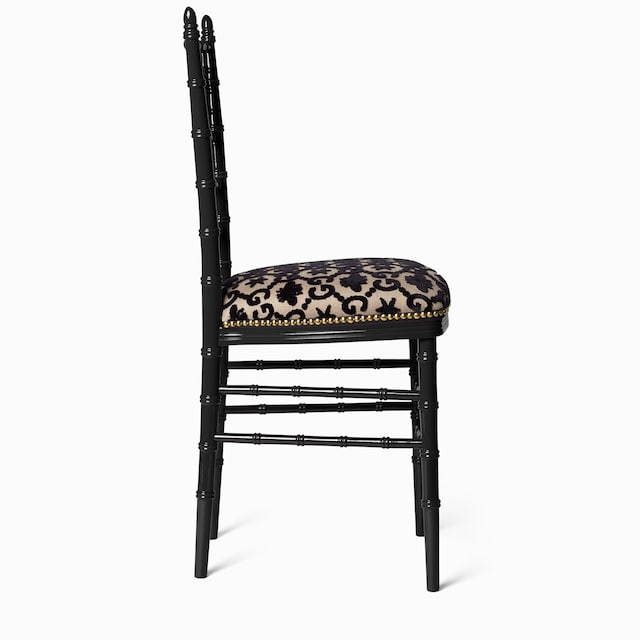 Chiavari chair with GG jacquard