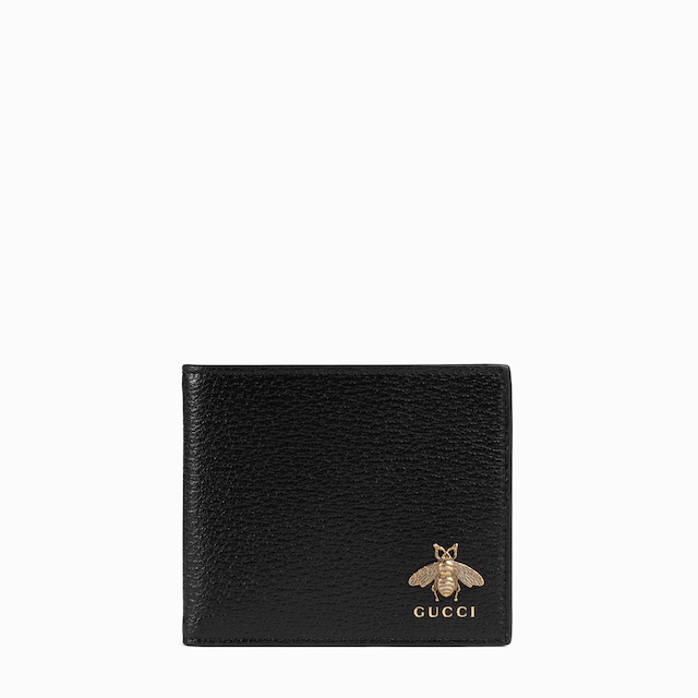 Animalier leather coin wallet