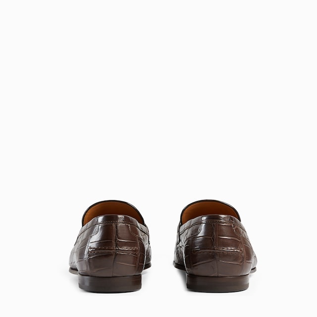 Men's Gucci Jordaan crocodile loafer