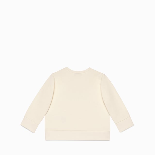 Baby sweatshirt with Gucci logo