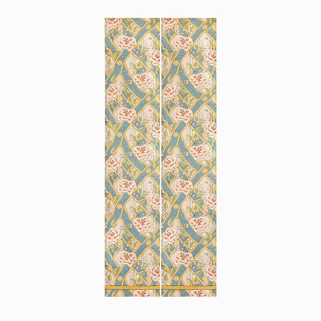 Floral print wallpaper 