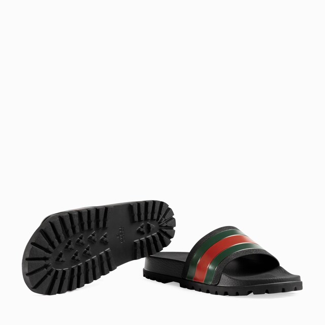 Men's slide sandal with Web - image 2