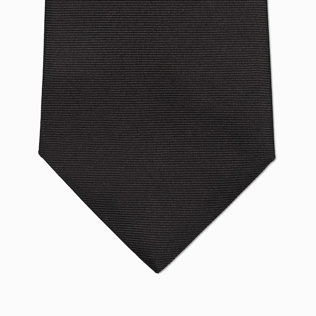 Bee embroidered silk tie