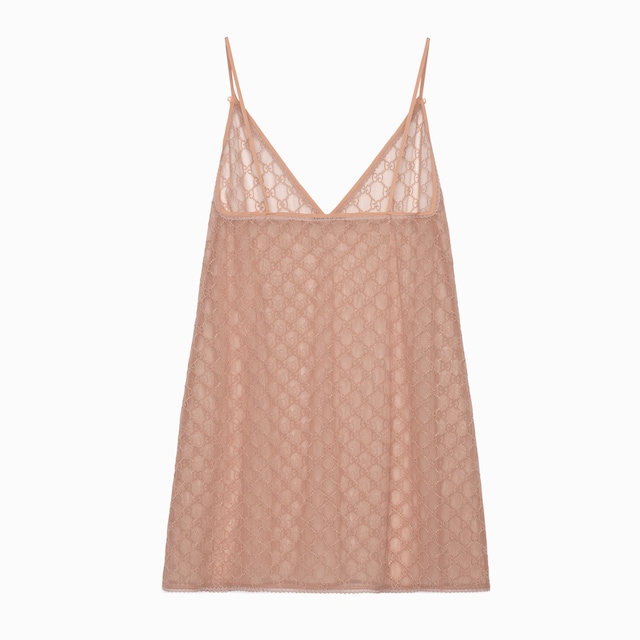GG tulle lingerie dress
