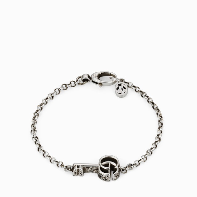 GUCCI マザーオブパール ブレスレット ブレスレット ダブルG マザー・オブ・パール ブレスレットスターリング