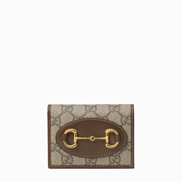 Gucci Horsebit 1955 wallet on chain in GG Supreme | GUCCI® SG