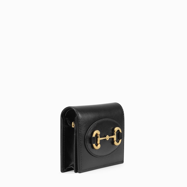 Gucci Horsebit1955系列卡包式钱包