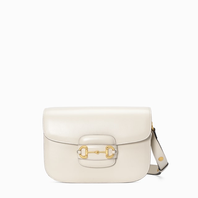 حقيبة الكتف Gucci Horsebit 1955 متوسطة الحجم