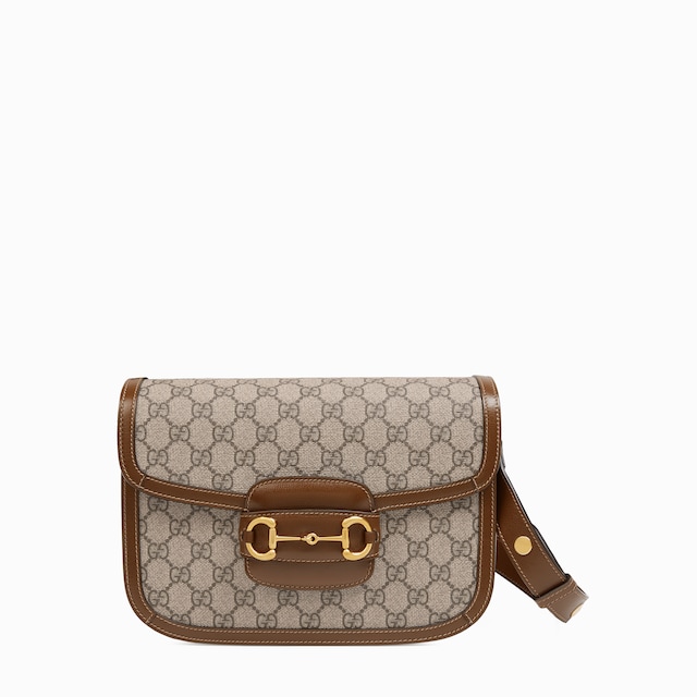 حقيبة الكتف Gucci Horsebit 1955 متوسطة الحجم