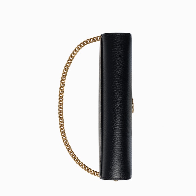GG Marmont bi-color wallet on chain