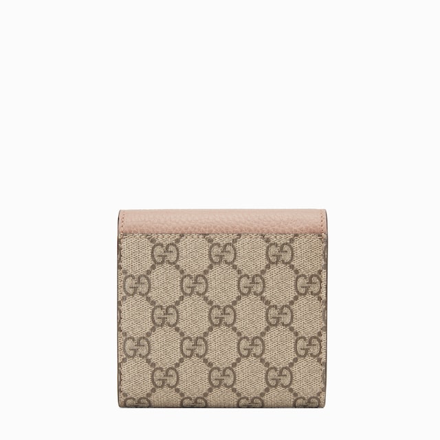 GG Marmont bi-colour medium wallet
