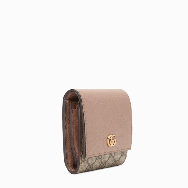 GG Marmont bi-colour medium wallet