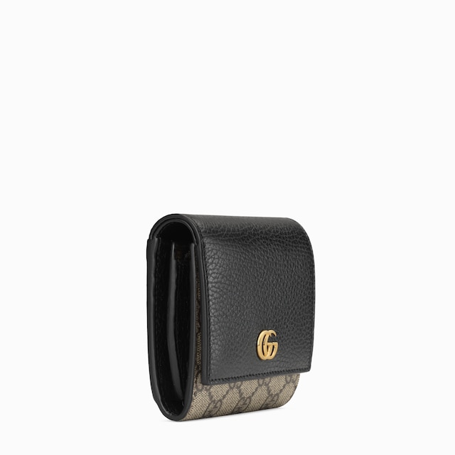 GG Marmont bi-colour medium wallet