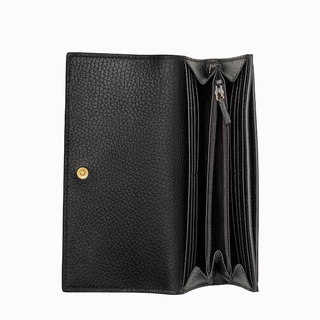 GG Marmont bi-colour continental wallet