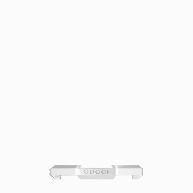 Gucci Link to Love系列18k金钻石戒指