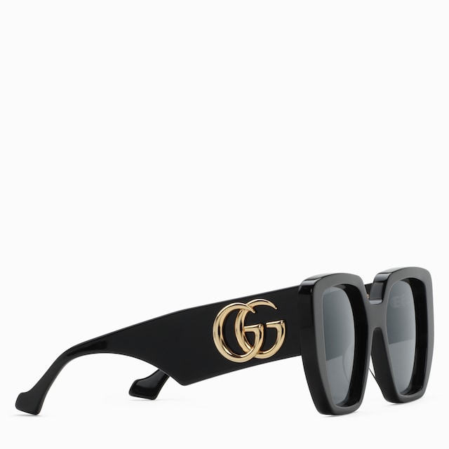 Rectangular-frame sunglasses
