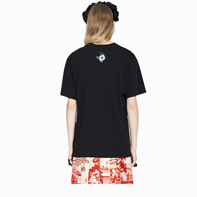 Oversize T-shirt with Gucci logo