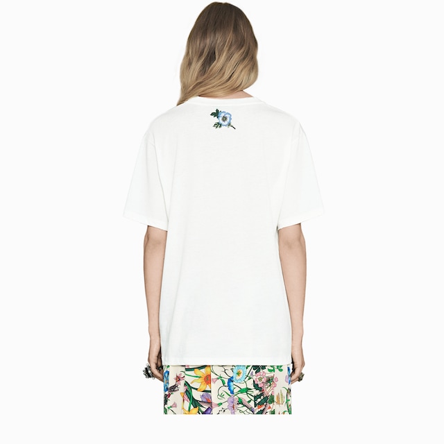 Camiseta grande con el logo de Gucci