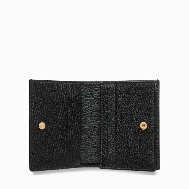 Bi-color GG Marmont card case wallet