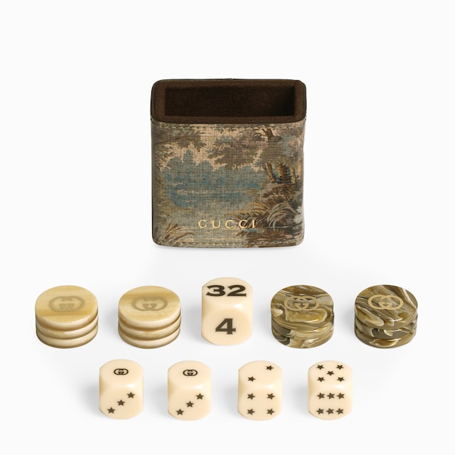 Decorative backgammon set with Web and Double G