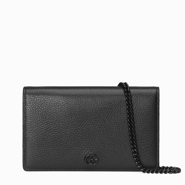 GG Marmont wallet on chain