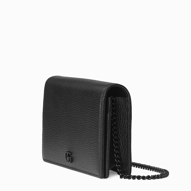 GG Marmont wallet on chain