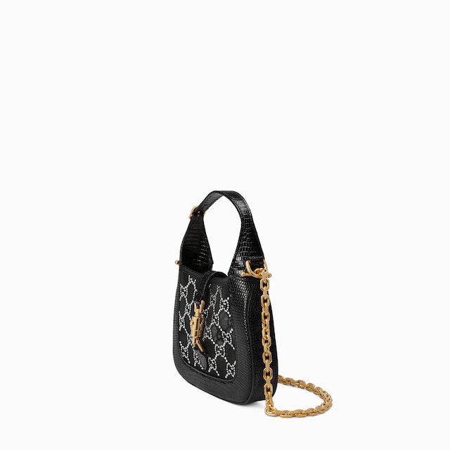 Jackie 1961 mini lizard shoulder bag